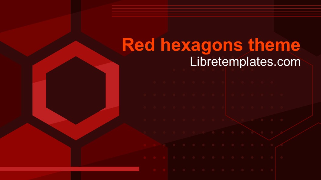 Tema degli esagoni rossi