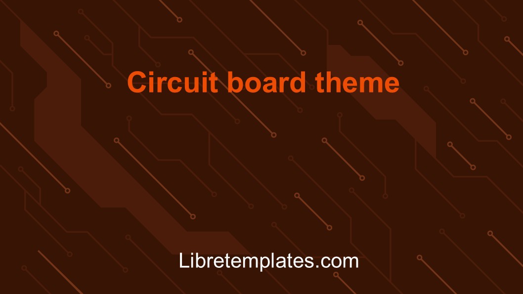 Tema de placa de circuito