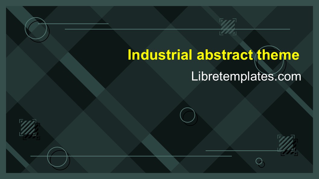 Tema abstracto industrial