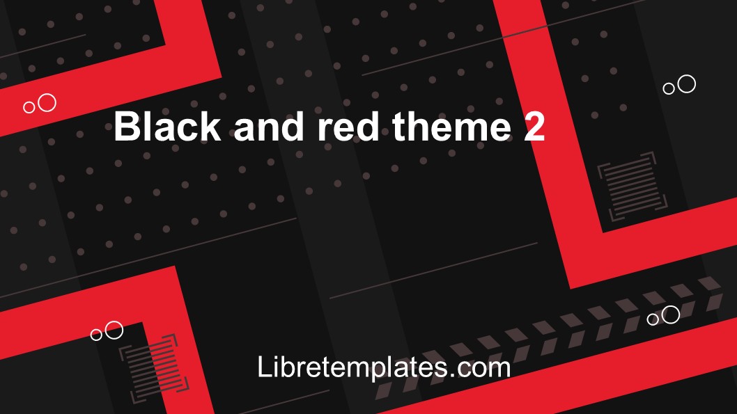 Black and red theme 2