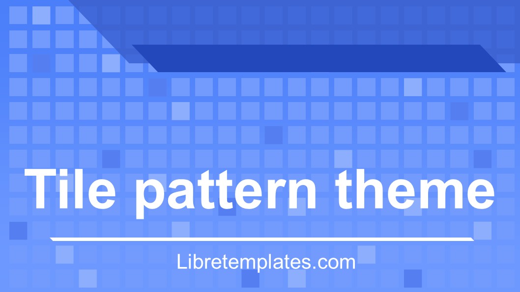 Tile pattern theme