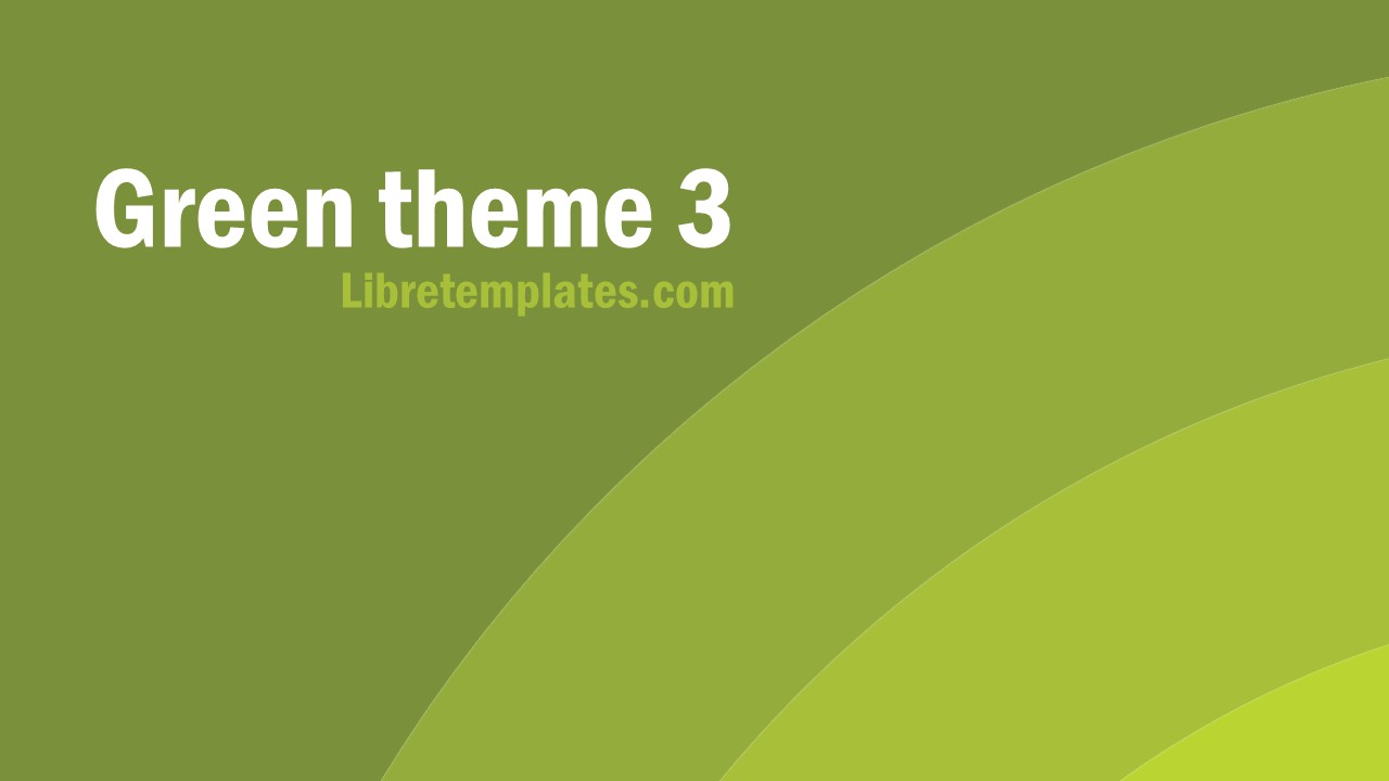 Grünes Thema #3
