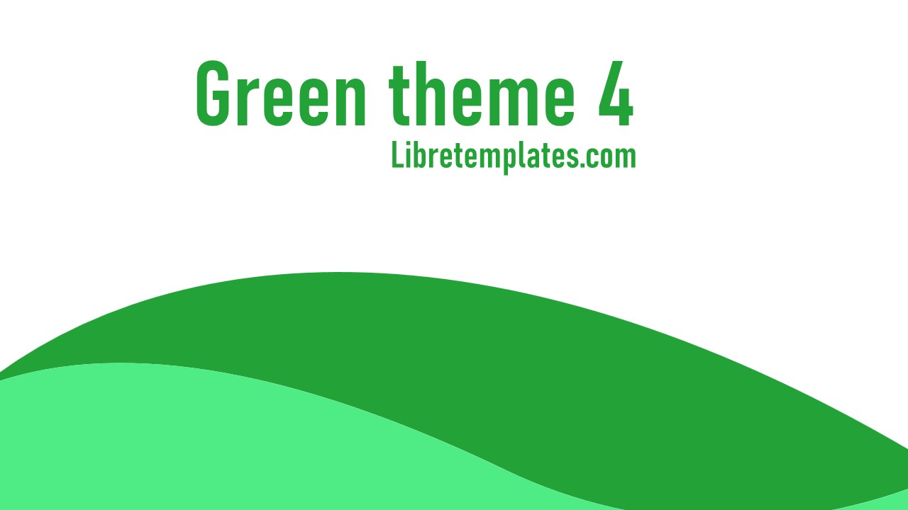 Green theme #4