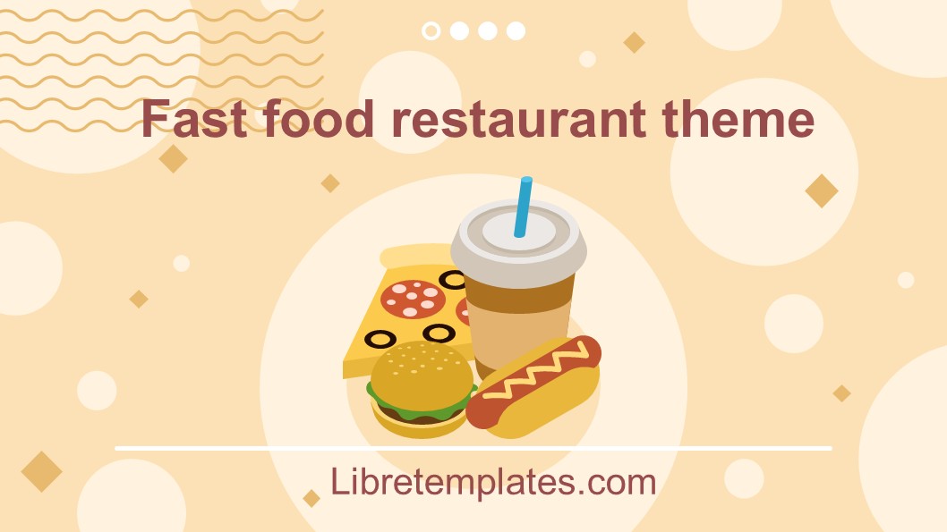 Fast food restaurant theme