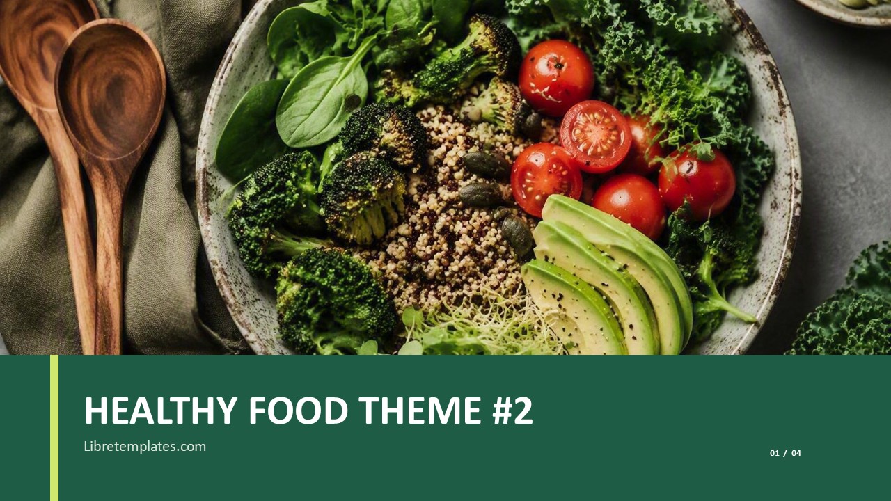 Healthy food theme #2