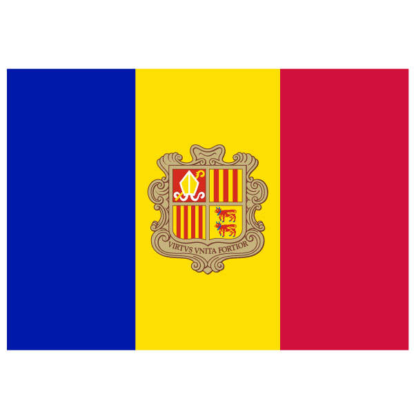 Bandera de Andorra
