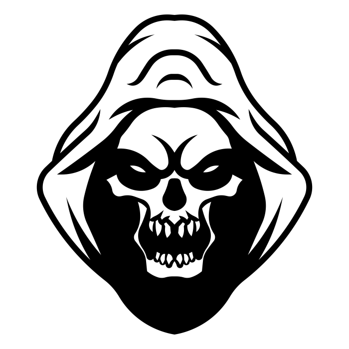 Calavera encapuchada