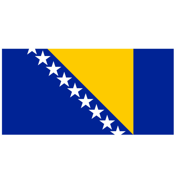 Bandera de Bosnia y Herzegovina