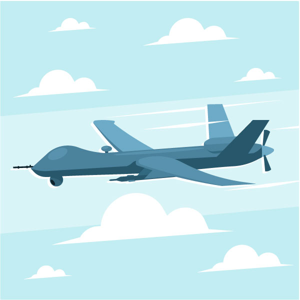 Dron militar