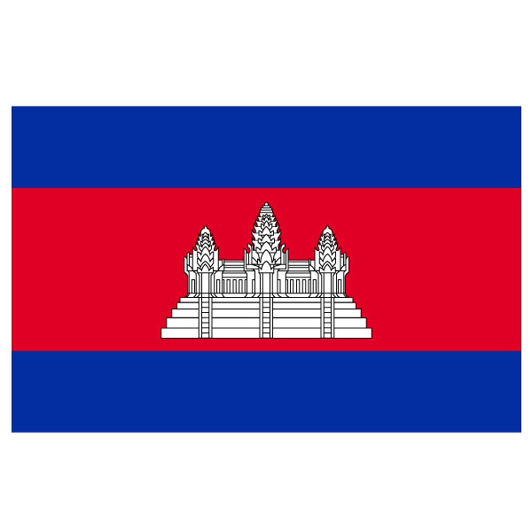 Bandera de Camboya