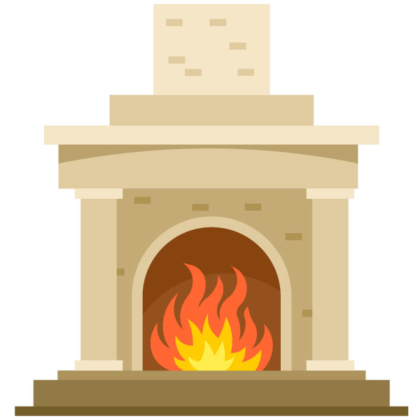 Chimenea de piedra
