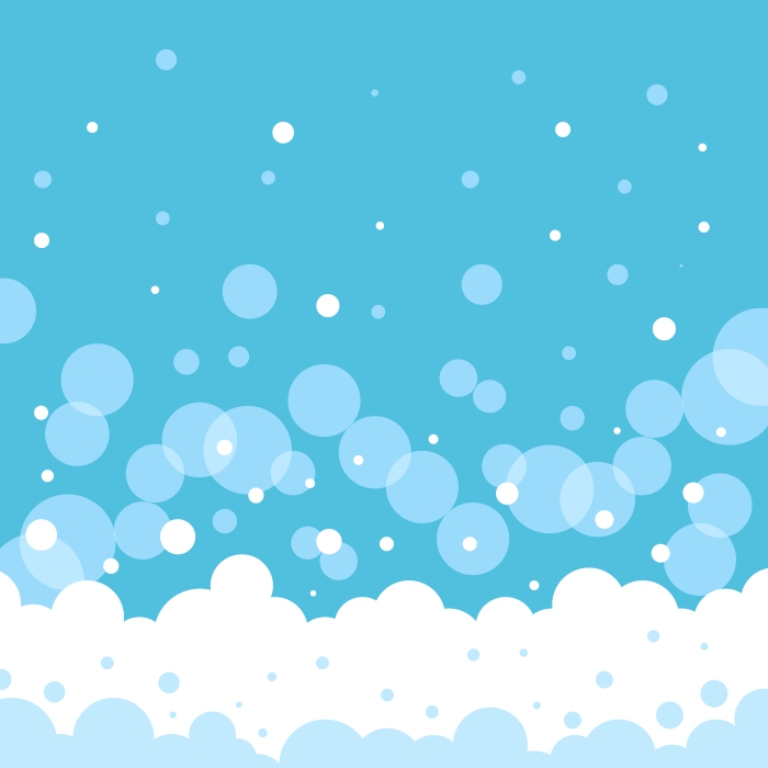Fondo de pompas de jabón