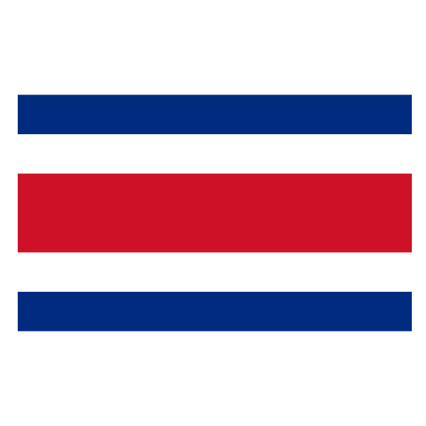 Flagge von Costa Rica