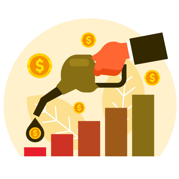 Aumento del precio del petróleo