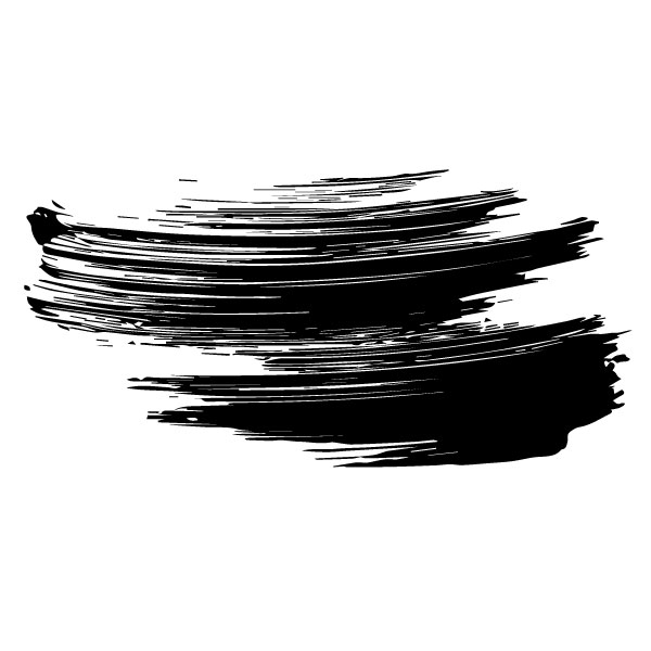 Pinselstrich kratzen