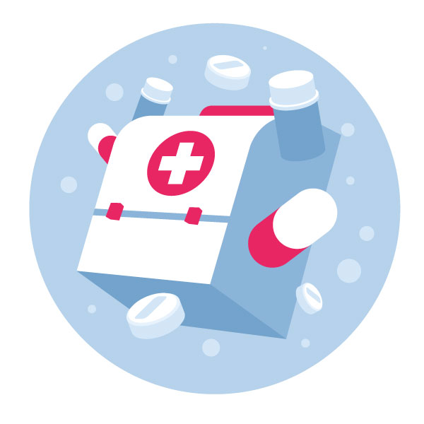 Botiquín de primeros auxilios