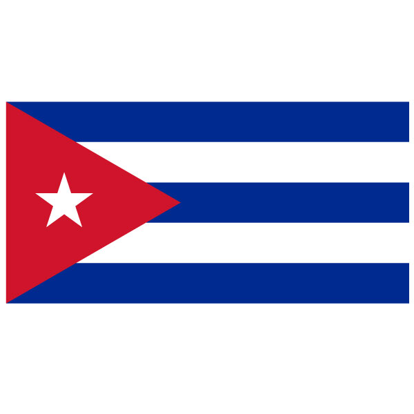 Flagge von Kuba