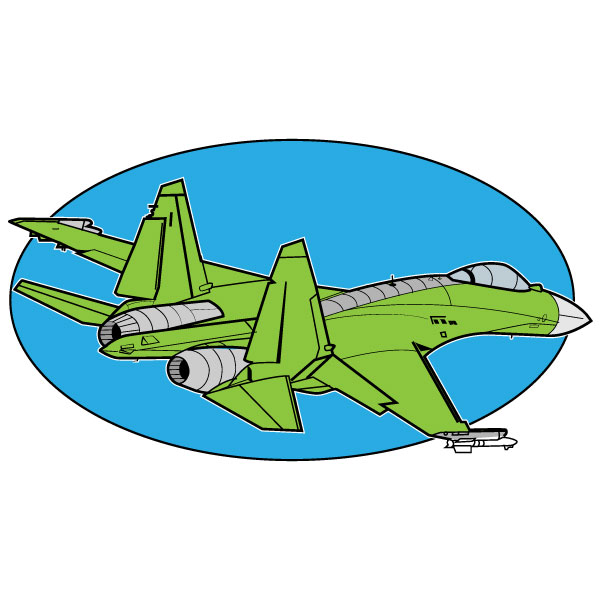 Avión militar a reacción