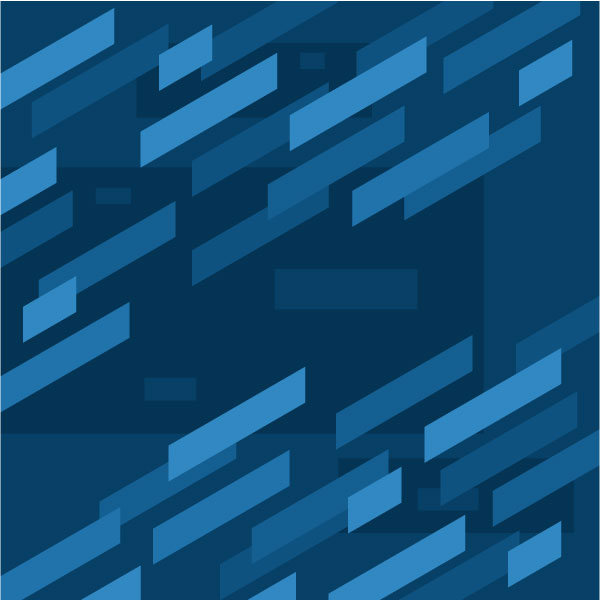 Abstrakter blauer geometrischer Hintergrund