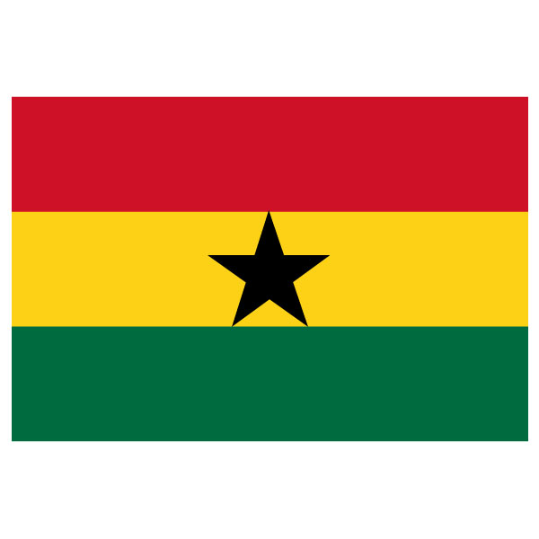 Flagge von Ghana