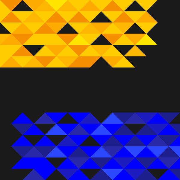 Abstrakte dreieckige Muster