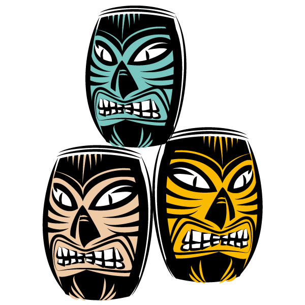 Máscaras tribales africanas