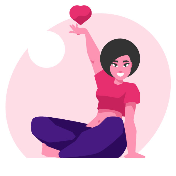 Konzept eines gesunden Lebensstils