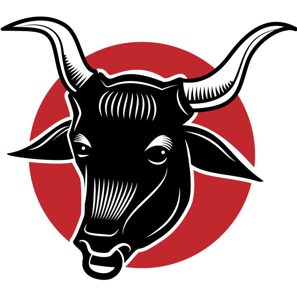 Logotipo de cabeza de toro