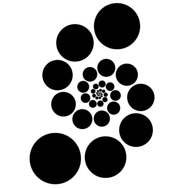 Wirbel schwarze Punkte